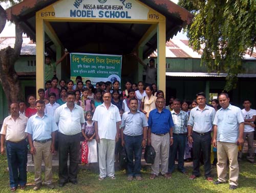 Celebration of World Environment Day by KVK, Nagaon at Missa