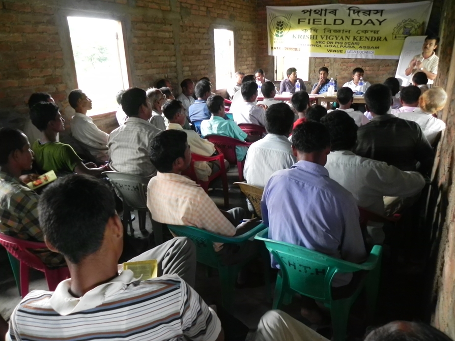 Krishi Vigyan Kendra Goalpara conduct  Field Day