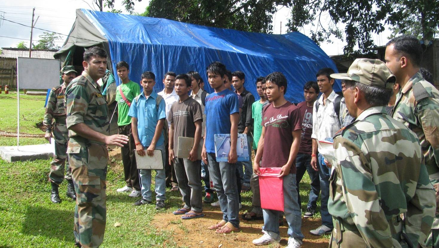 Recruitment initiative for Dima Hasao youths  in armed forces