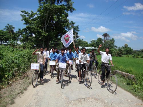 Raha AASU unit cycle rally against land swap deal