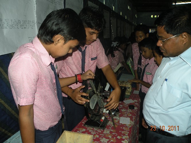 Two days science model exhibition at Tangla