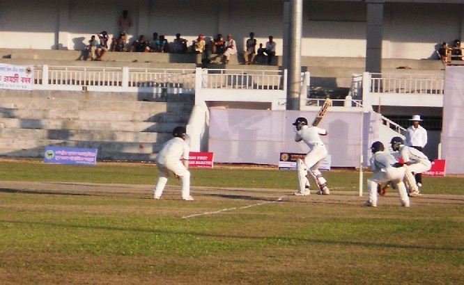 Cooch Behar Trophy (U-19) match underway at Golaghat