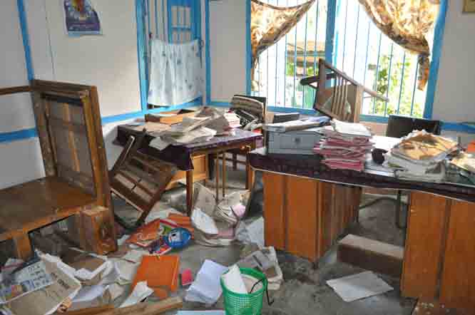 Angry mob ransack ASEB offices at Haflong