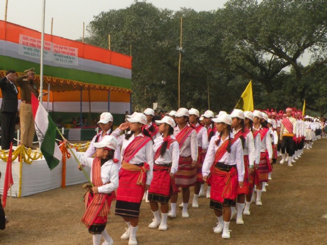 R-Day celebrated in Bhergaon Sub-division