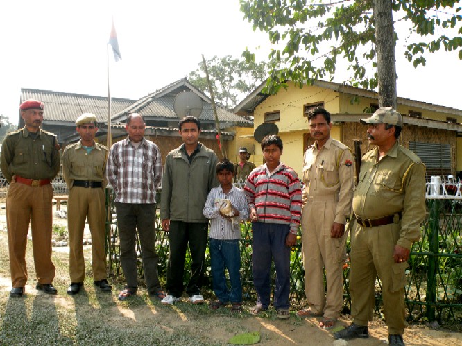 Illiterate boy rescued barn owl with police help at Kalaigaon