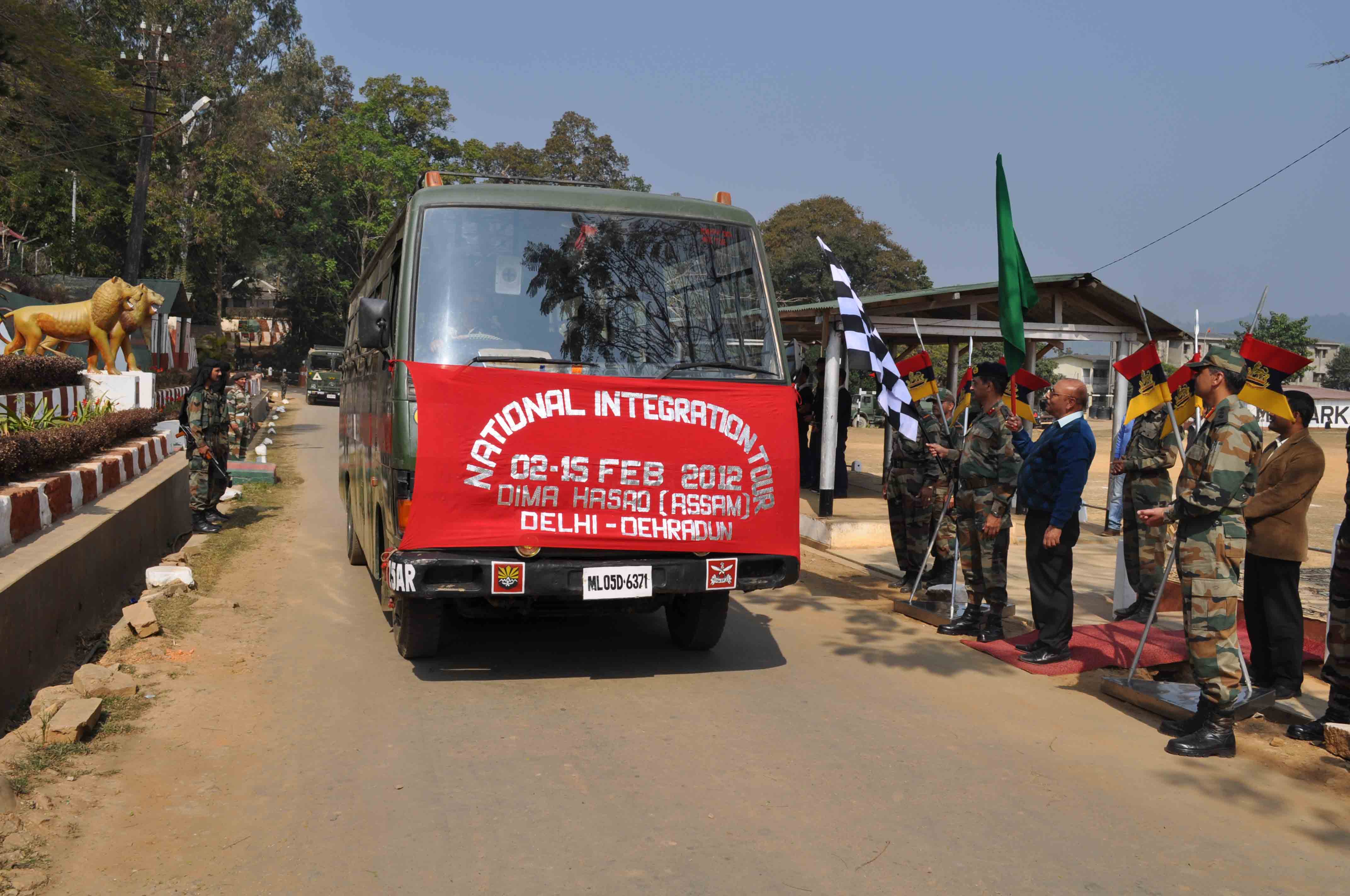 Dogra Regiment organizes National Integration tour