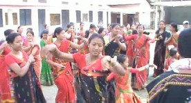 Ali-ai-Ligang  is celebrated in Sivasagar district