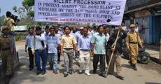 Silent Rally at Haflong