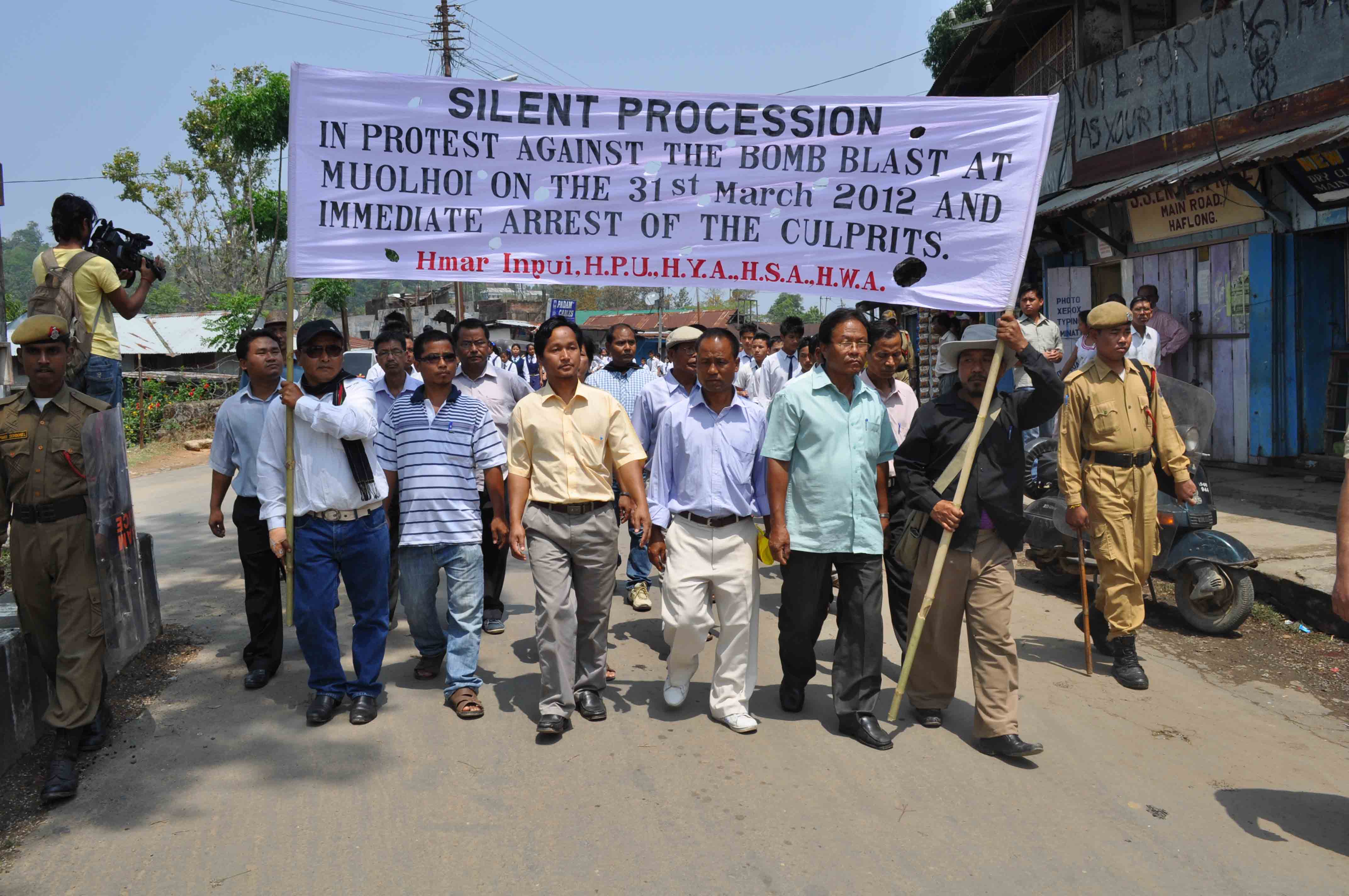 Silent Rally at Haflong