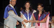 Isha Siotia awarded gold medal of the Assam Institute of Management