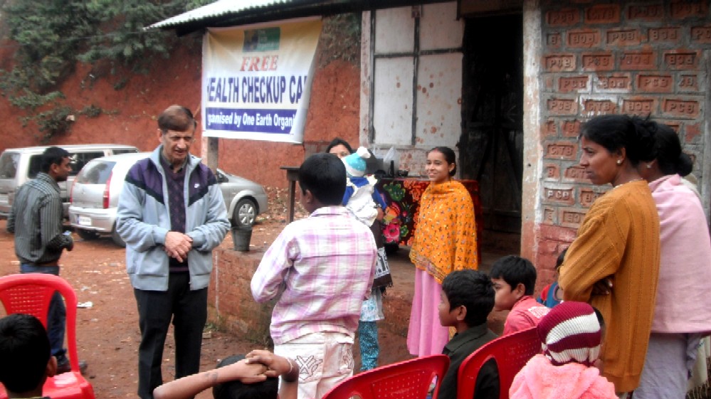 Medical camp in rural Assam