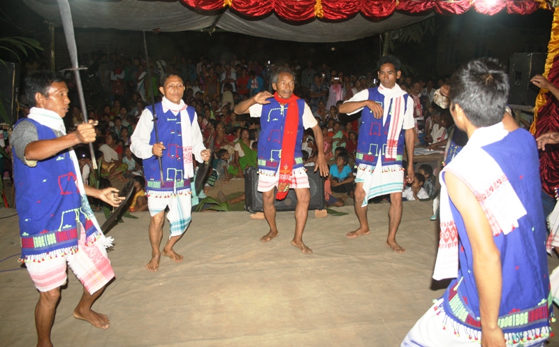 A Bihu of hope amidst dejection, Garbhanga Forest