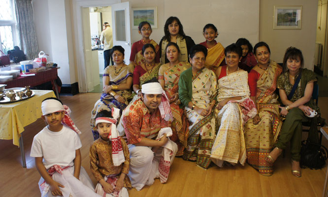 BBC Celebrity Chef inaugurated Bihu Bhoj in London‏‏