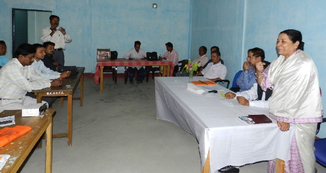 Aids distributed to DNA clubs at Tangla