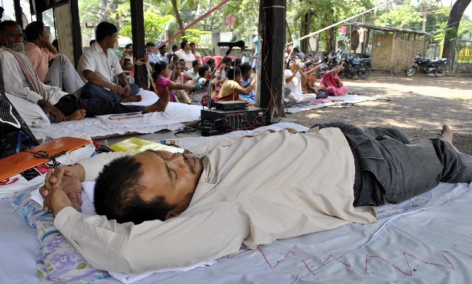Akhil on indefinite hunger strike in Guwahati
