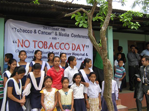Awareness Programme on Cancer and Tobacco at Parijat  Academy