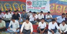 Goalpara AASU stage sit in Demonstration