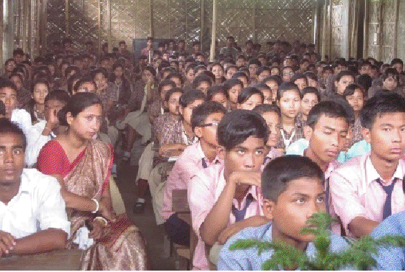 Workshop on disaster management at Tangla