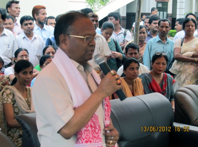Street Play on “Earthquake Safety Measures” at Secretariat Premises