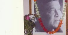 Dr. Bhupen Hazarika portrait placed at Nehru Centre, London