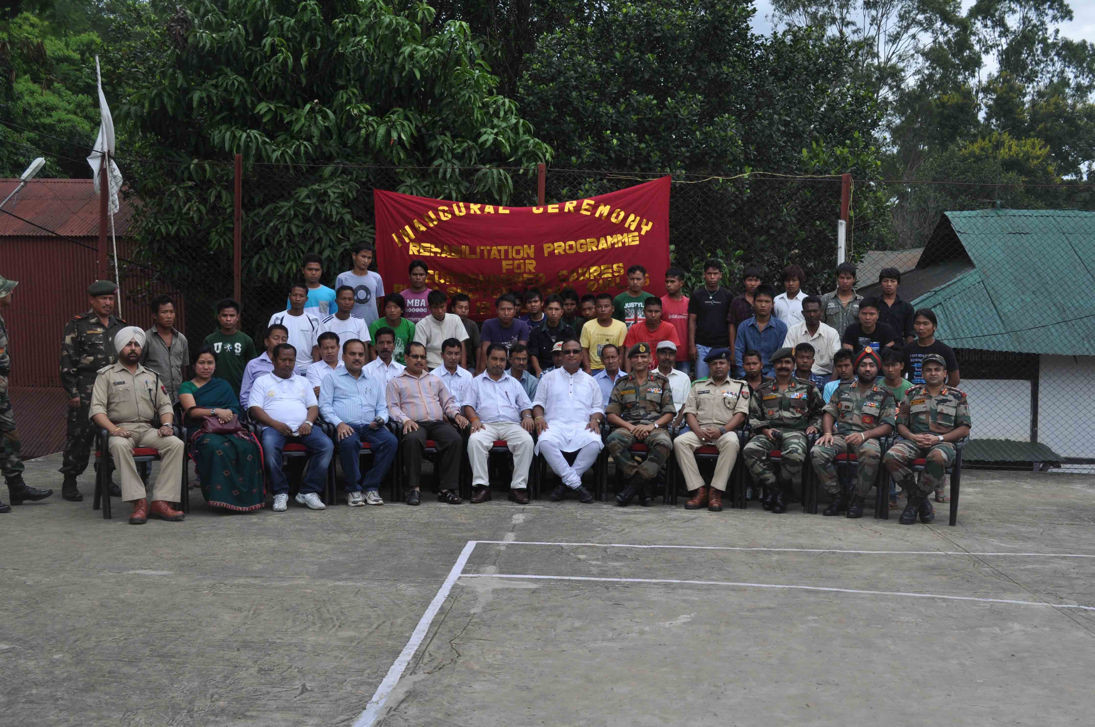 Rehabilitation bid to surrendered militants
