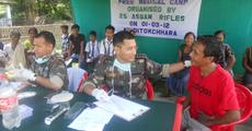 Assam Rifles Health Camp at Ditokcherra
