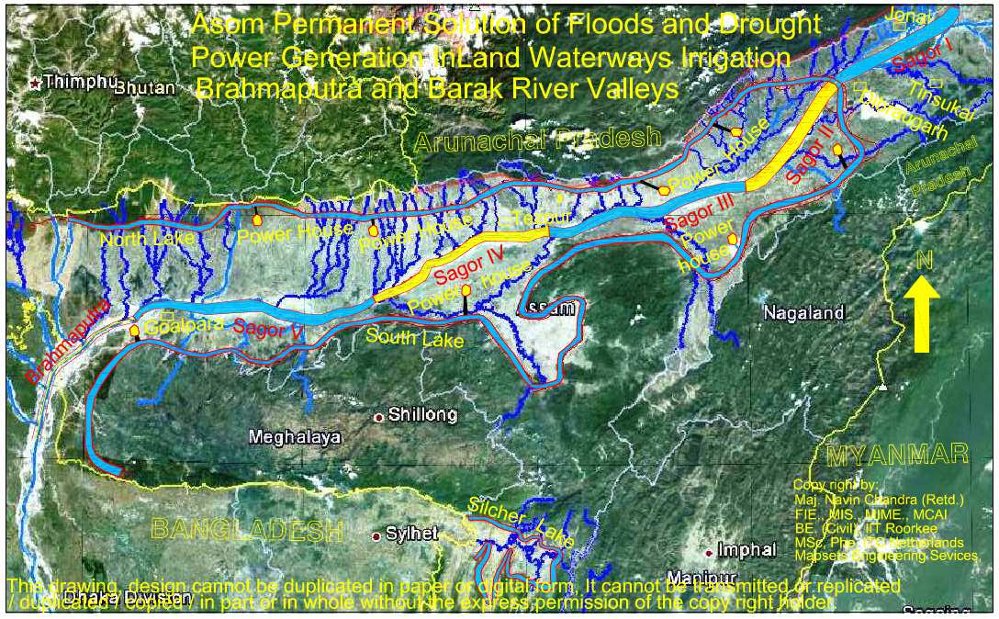 A concept for permanent flood solution