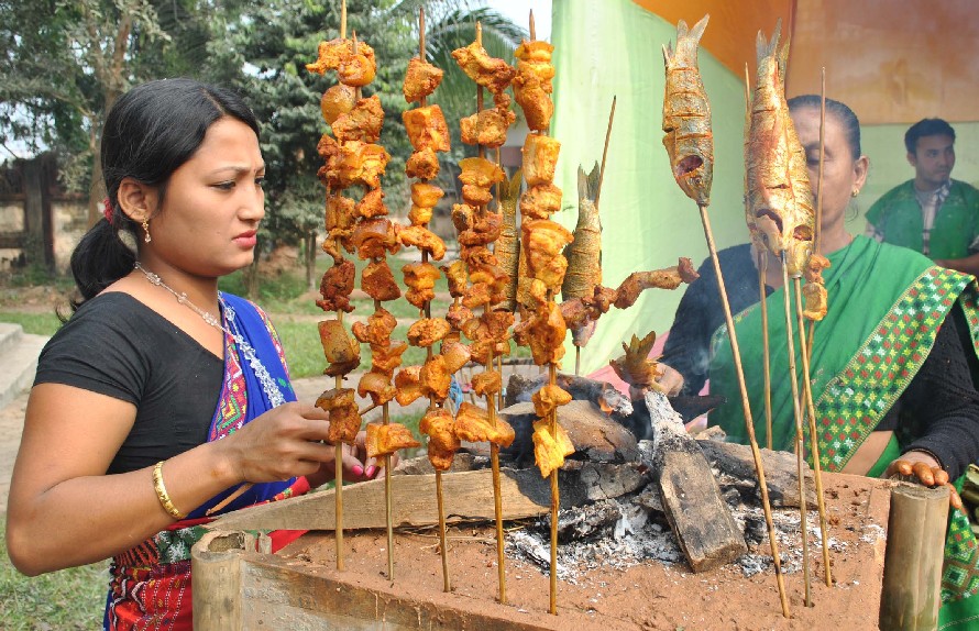 Food festival  at Silpagram, Guwahati