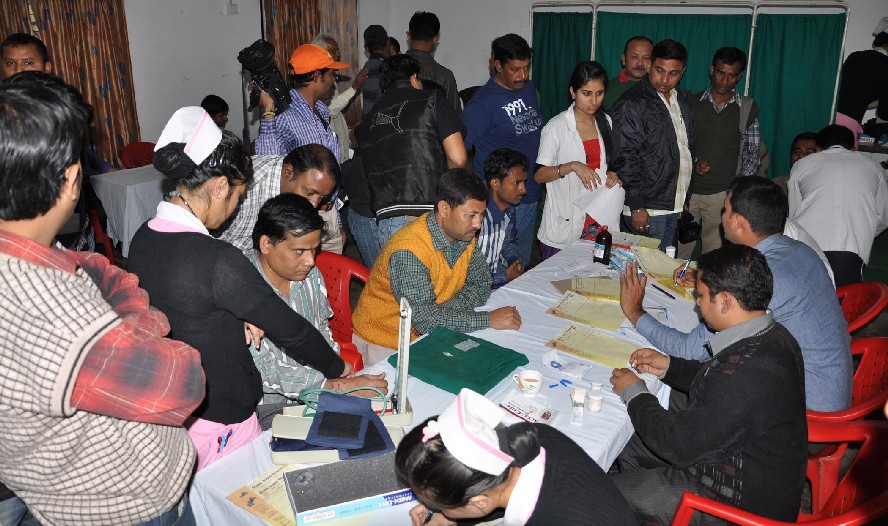  Health Check-up concludes in press club