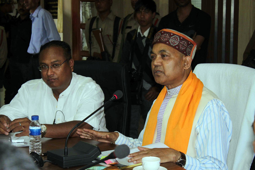Ghatowar reviews DoNER project in Dima Hasao
