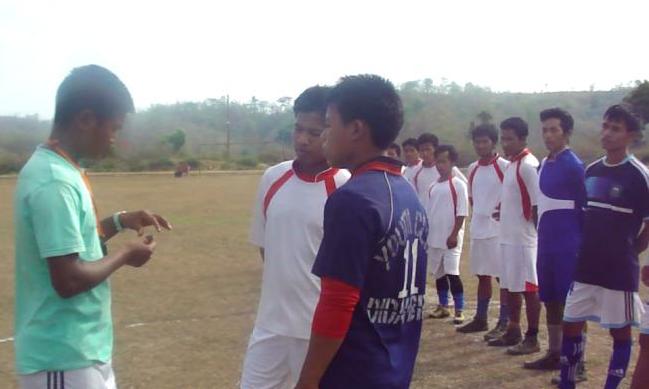 Army football tournament at Hajadisa