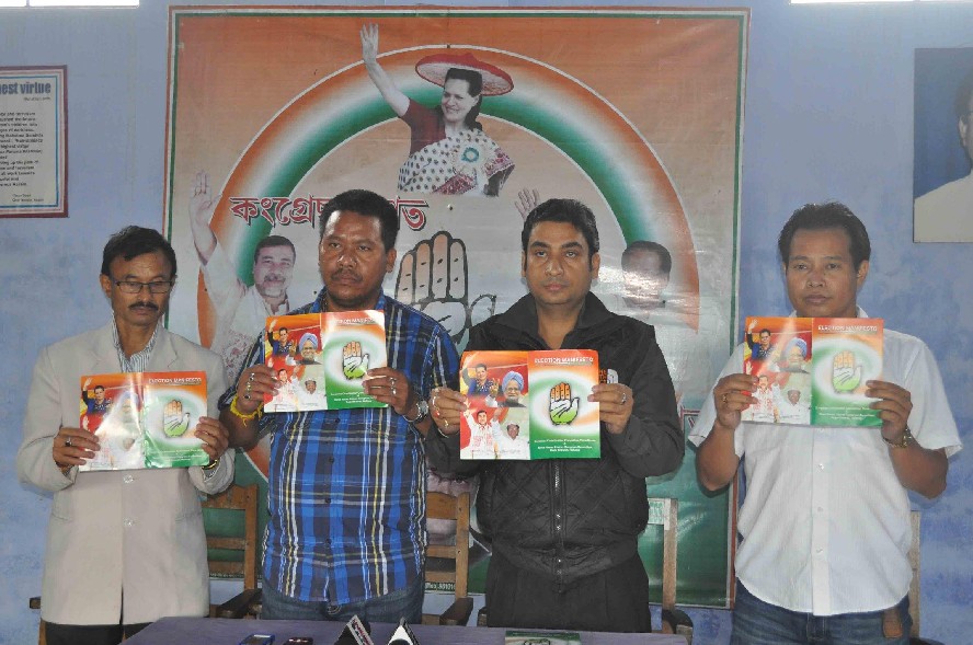 Dima Hasao election: Congress manifesto released