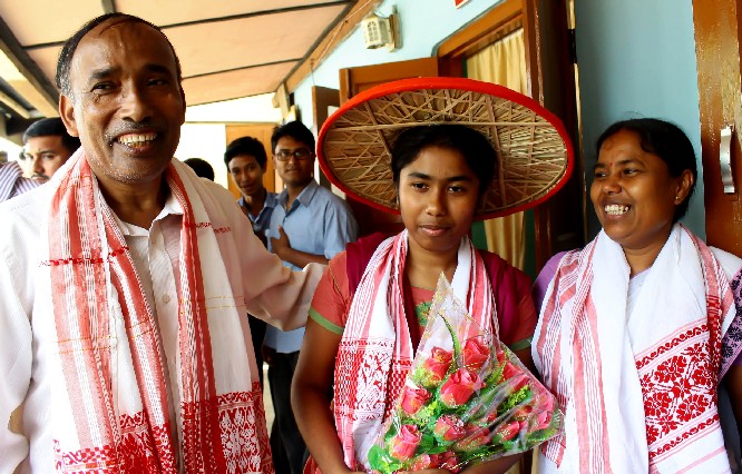 Ananya brings glory to Golaghat