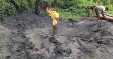 unusual fire