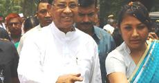 Gogoi laids foundation of hospital and road at Khumtai