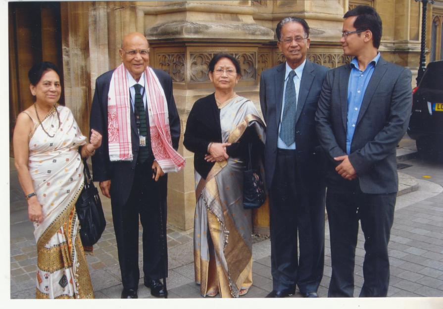 Gogoi visits London