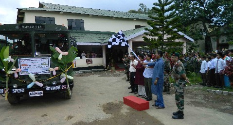 National Integration Tour Flagged Off