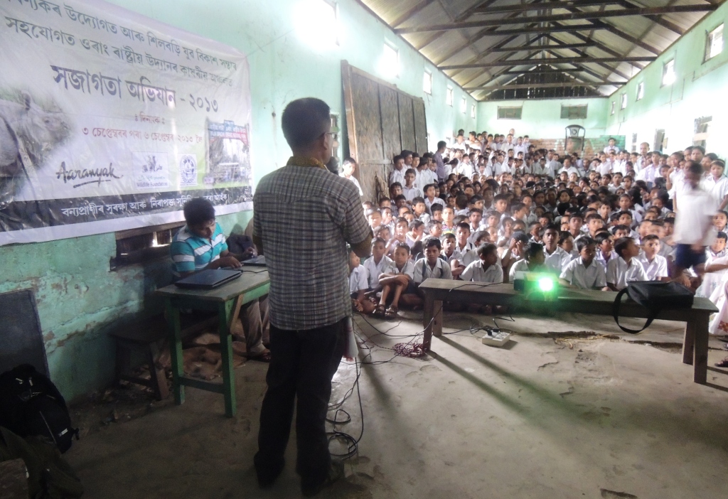 Conservation awareness campaign at Orang Park