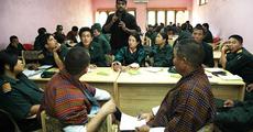 Training to Bhutan’s forest rangers for tiger protection