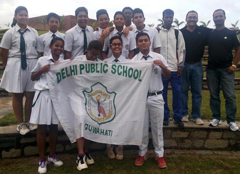 DPS Guwahati shines at zonal meet