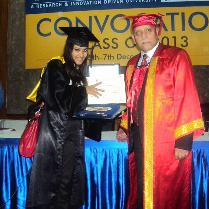 Award to Maitrayee