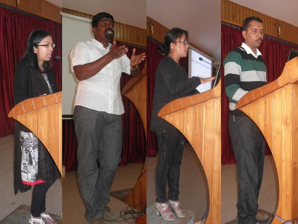 Scholars present PHd research proposals at DBU