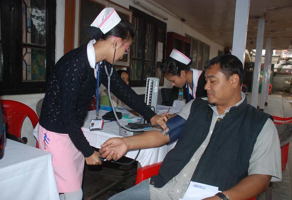 Health check-up concludes at Guwahati Press Club