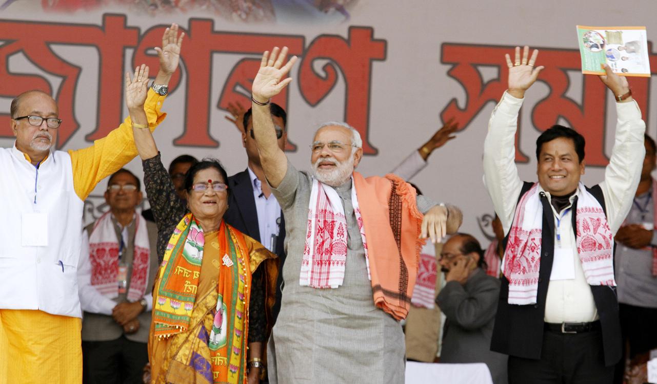 Congress has broken all records of corruption: Narendra Modi