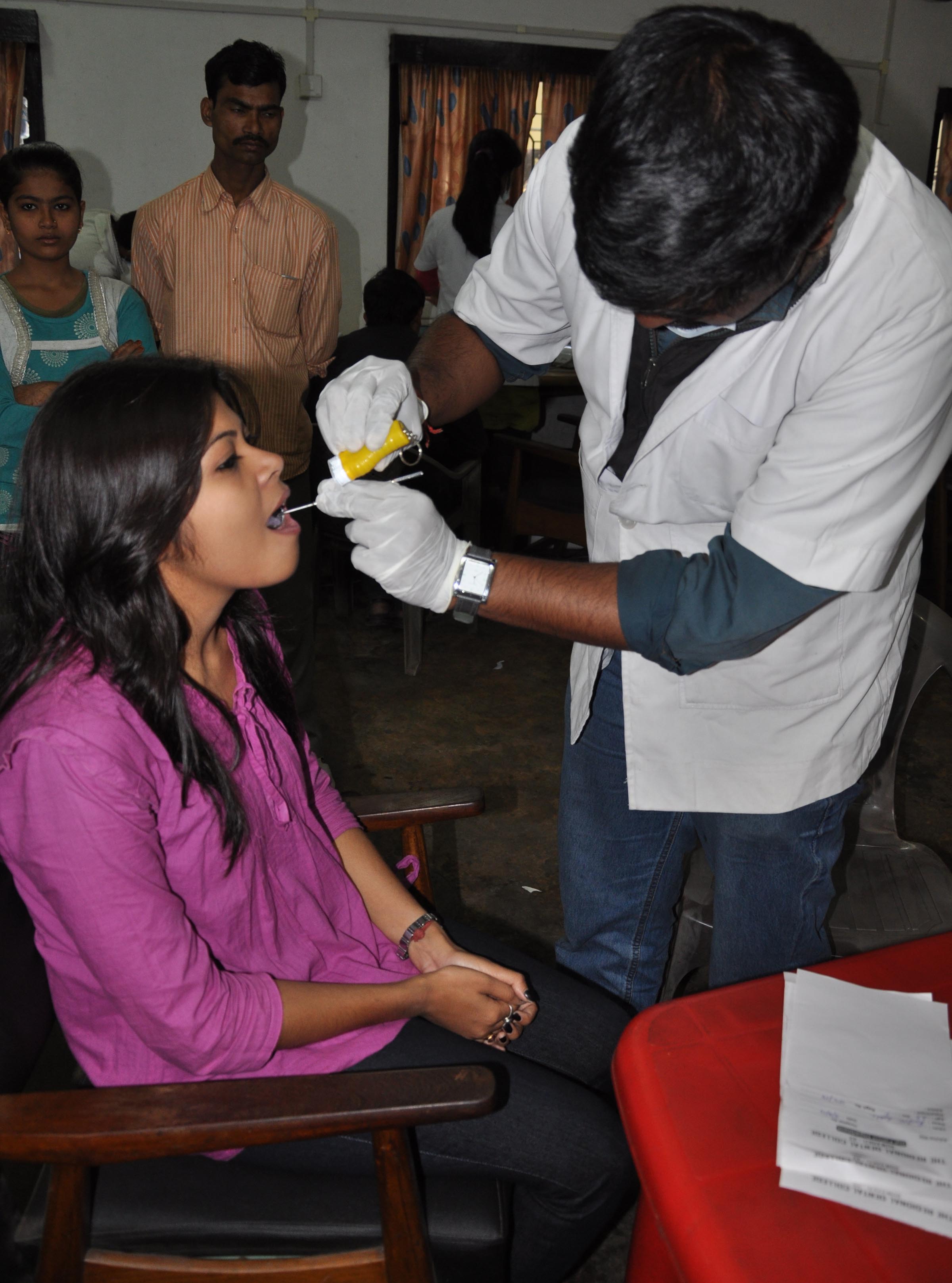 Dental and oral health check-up camp concludes at press club