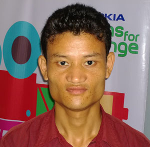 Manjan Basumatary, journalist at Assam Times